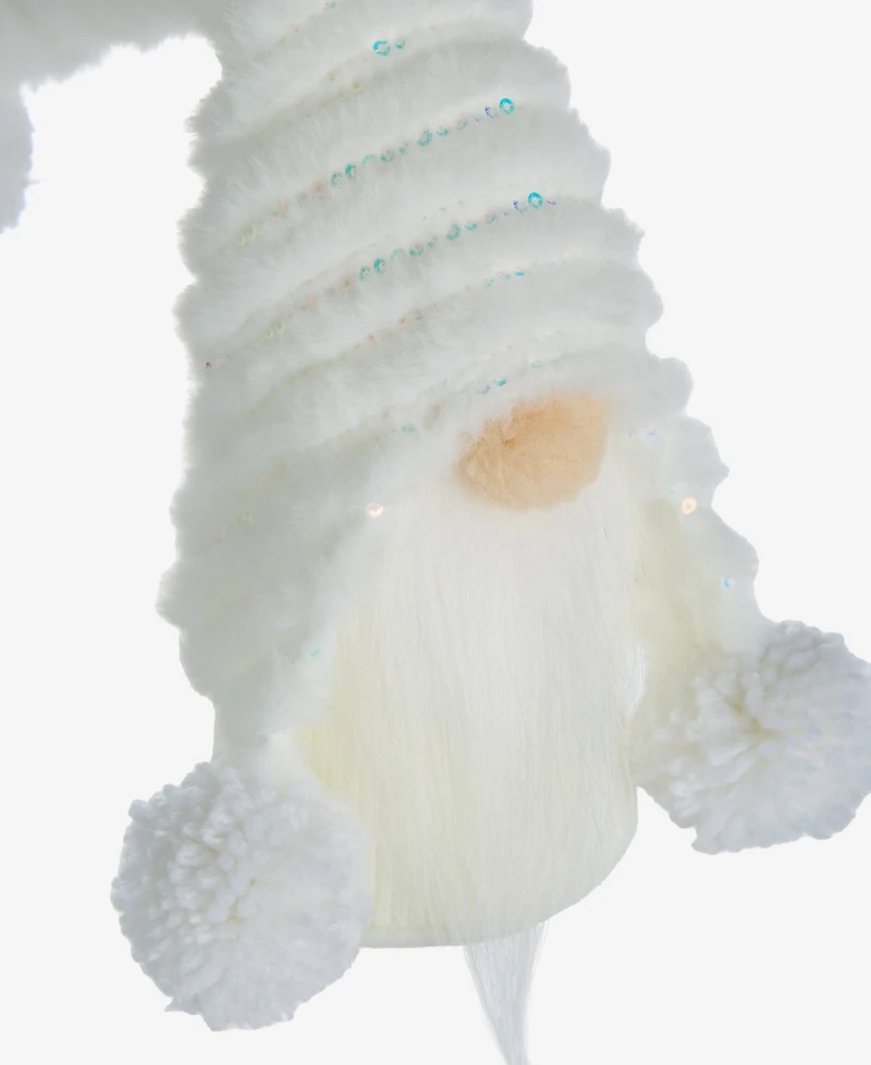 Holiday Lane Northern Lights White Gnome Ornament, Exclusively at Macy's