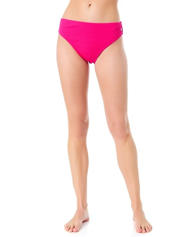 CeCe Women's La Vie A Mer Textured Bikini Bottoms
