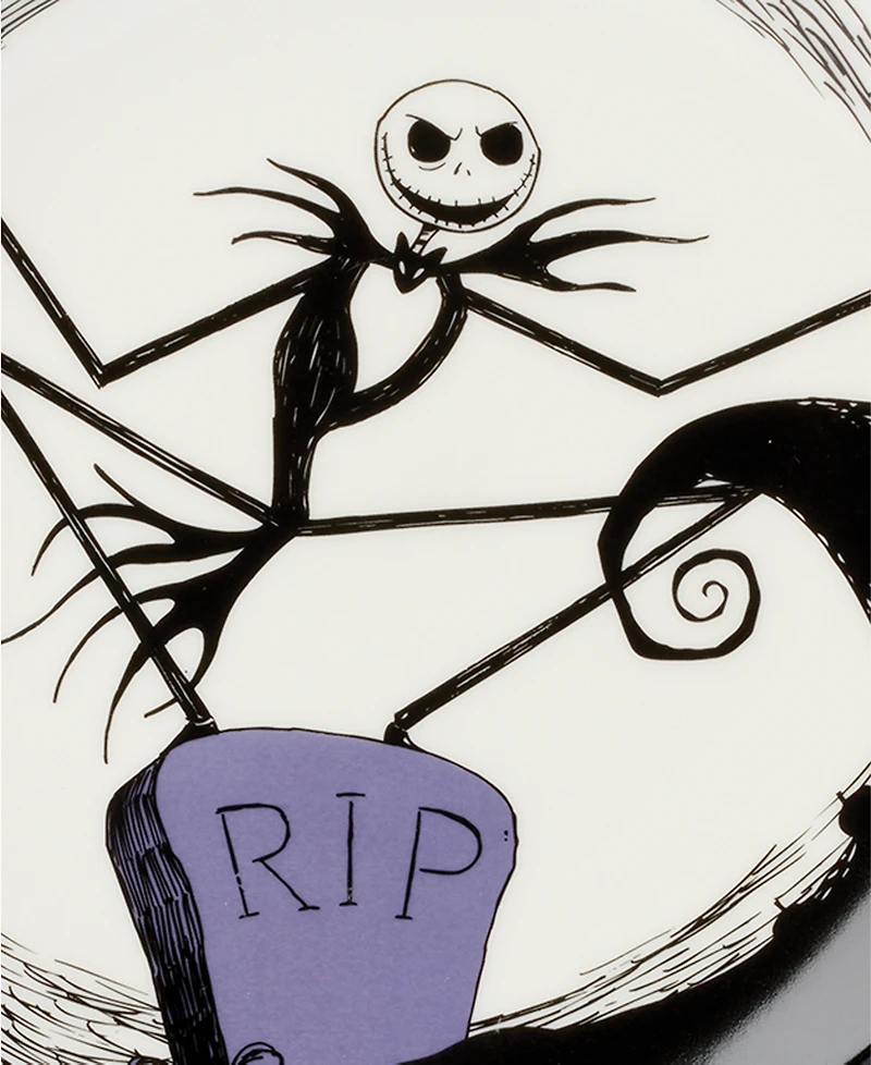 Lenox Nightmare Before Christmas Accent Plates, Set of 4