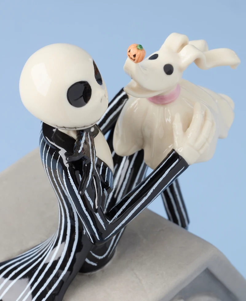 Lenox Nightmare Before Christmas Covered Candy Jar