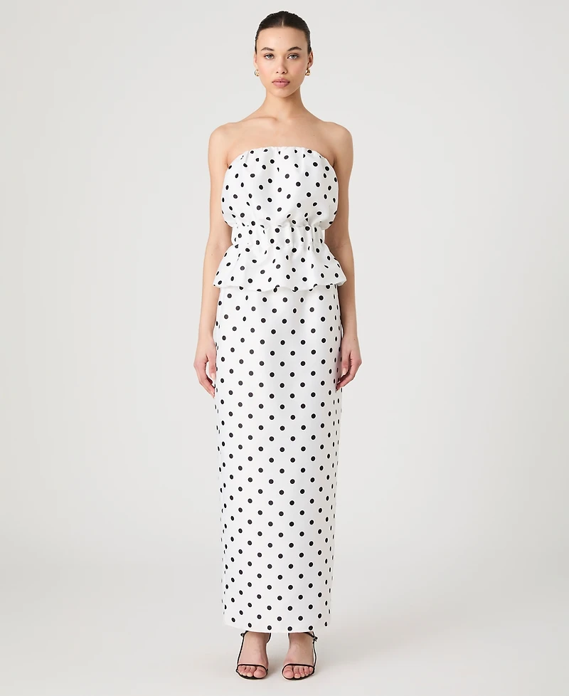 French Connection Women's Polka Dot Maxi Skirt