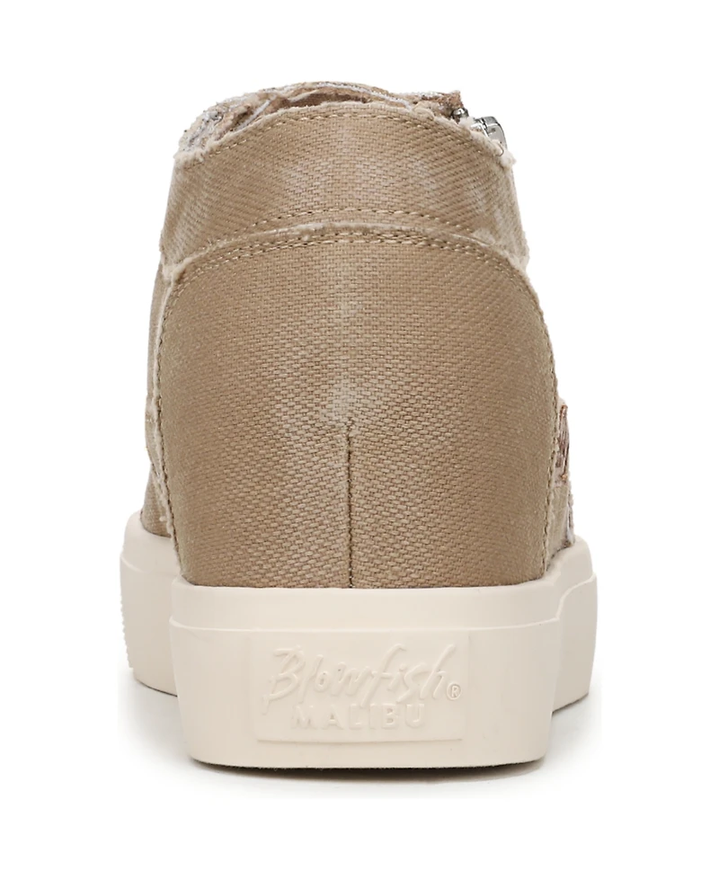 Blowfish Malibu Women's Zayla High Top Zip Platform Sneakers