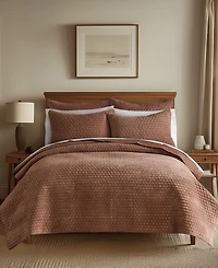 Levtex Velvet Stitch 2-Pc. Sham Set, European