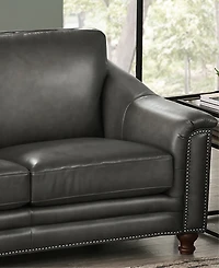 Hydeline Belfast 67" Top Grain Leather Loveseat