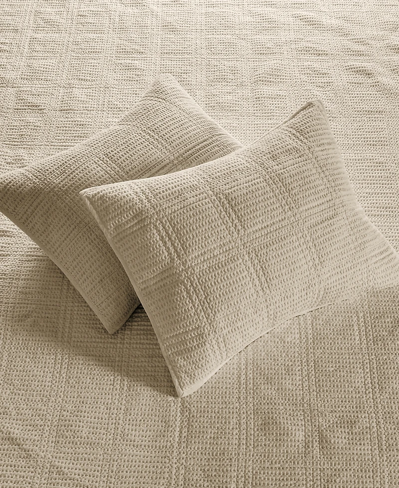 Levtex Cloud Waffle Textured 3-Pc. Quilt Set, Full/Queen