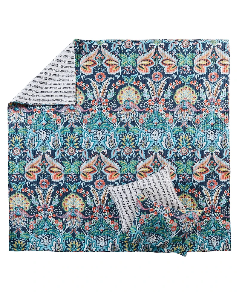 Levtex Diella Reversible 3-Pc. Quilt Set, King/California King