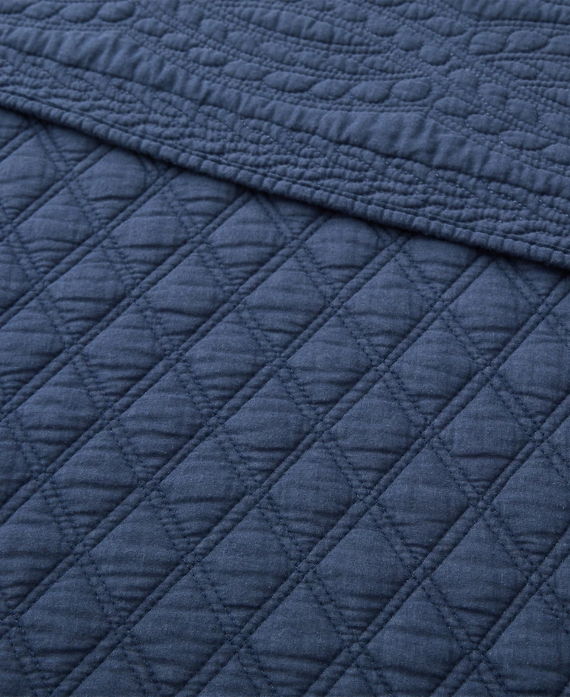 Levtex Ballou Enzyme Washed 3-Pc. Quilt Set, King/California King