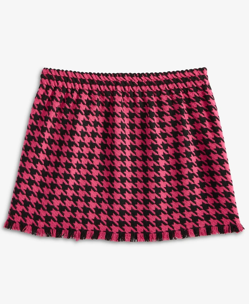 H by Habitual Big Girls Pull-On Houndstooth Skort