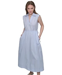Dkny Jeans Women's Back-Cut-Out Sleeveless Maxi Dress - L3X