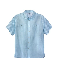 KingSize Big & Tall Check Short-Sleeve Sport Shirt