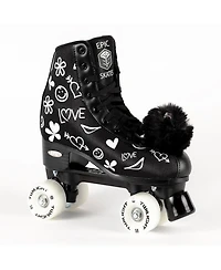 Epic Skates Black Luv Led Light Up Roller