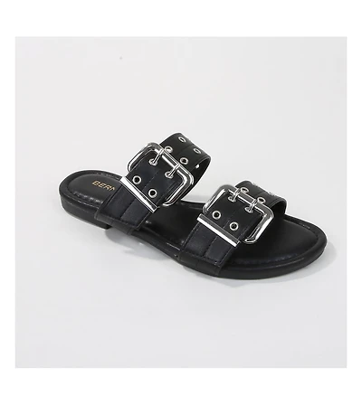 Kyle Double Strap Slide Sandals