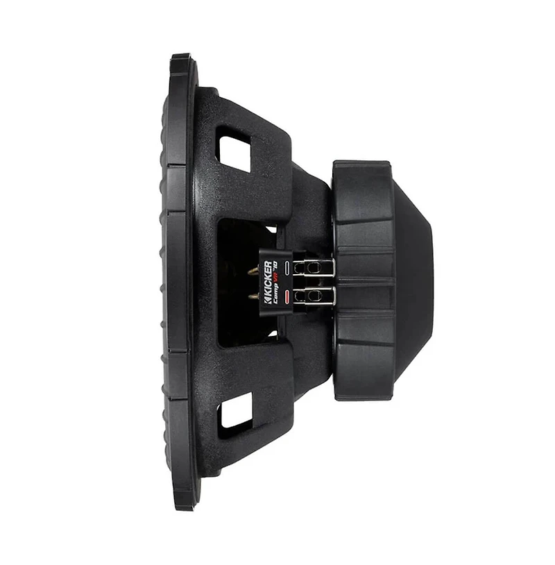 10" CompVR Series 4-Ohm with Dual Voice Coil Subwoofer