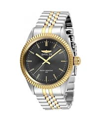 Invicta Men's 29377 Specialty Quartz 3 Hand Charcoal Dial Watch