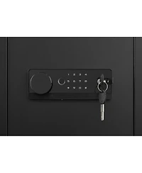 Safe Box: Fireproof Bag, Smart Alert, Removable Shelf