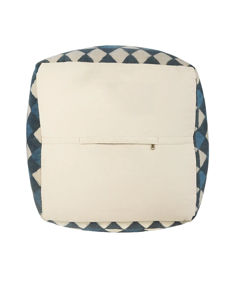 Cotton Ottoman Footrest for Cozy Living Room Seating and Relaxation