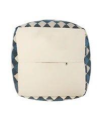 Cotton Ottoman Footrest for Cozy Living Room Seating and Relaxation