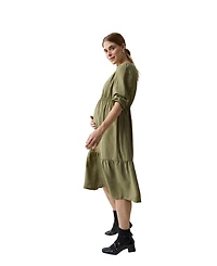 Ingrid + Isabel Maternity Versatile Midi Dress