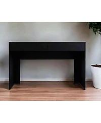 Efficient Computer Desk with Two Drawers – Perfect for Small Office Spaces