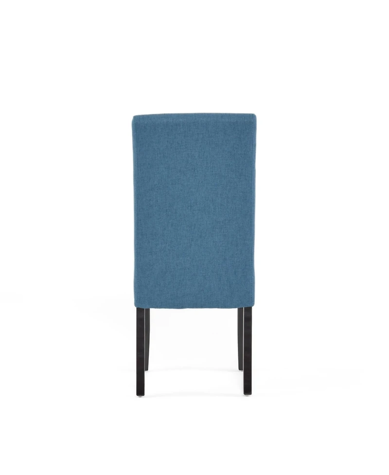 Streamdale Minimalist Upholstered Dining Chairs with T-Stitch Detail