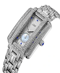 Jbw Women's Mink Platinum Series Diamond Stainless Steel Watch, 28mm