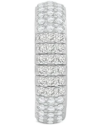 Diamond Multirow Eternity Stretch Flexible Band (2 ct. t.w.) 14k Gold