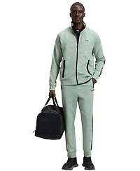 Boss by Hugo Men's Circle-Jacquard Zip-Up Sweatshirt