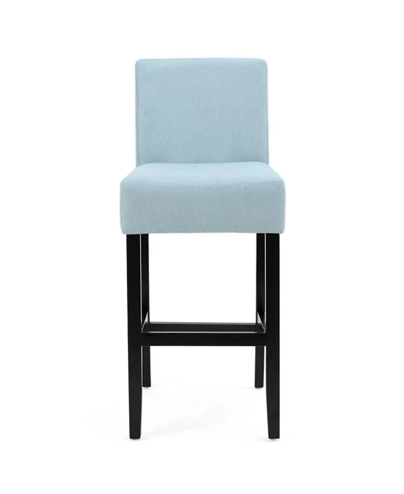 Streamdale 30-inch Fabric Barstool with Solid Wood Frame (Set of 2