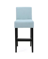 Streamdale 30-inch Fabric Barstool with Solid Wood Frame (Set of 2