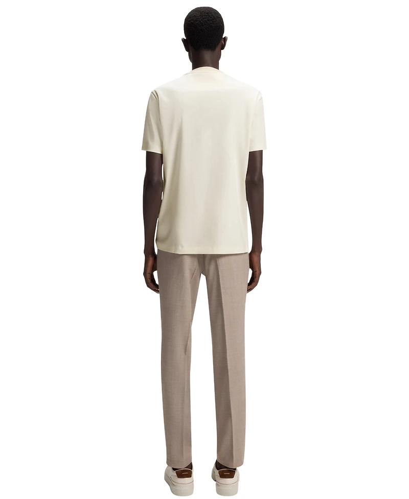 Boss by Hugo Men's Mercerized-Cotton Regular-Fit T-Shirt