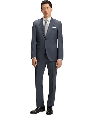 Boss by Hugo Men's Virgin-Wool Serge Suit Jacket
