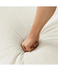 Streamdale Beige Memory Foam Bean Bag Chair