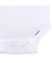 Gerber Baby Boys or Girls White Sleeveless Onesies Bodysuits, 5-Pack