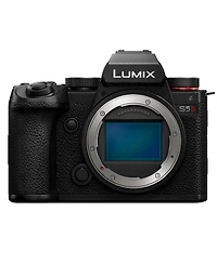 Panasonic Lumix S5II Mirrorless Camera, Black, with Lumix S 85mm f/1.8 Lens, Bundle with 128GB Memory Card, Alpine 160 Shoulder Bag, Extra Battery and