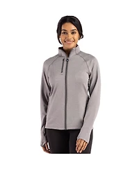 Cutter & Buck Women's Peshastin Fleece Recycled Full Zip Jacket
