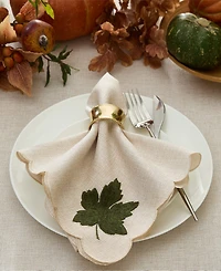 Elrene Fall Feels Cutwork Napkins, Set of 4