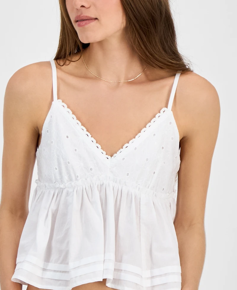 Self Esteem Juniors' Cotton Babydoll Tank