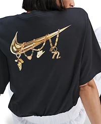 Nike Sportswear Women's Cotton Logo Loose T-Shirt