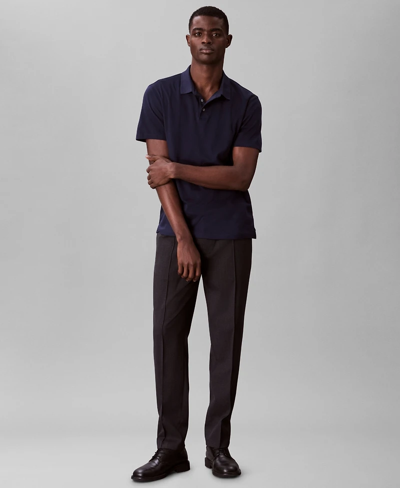 Calvin Klein Men's Short Sleeve Supima Cotton Polo Shirt