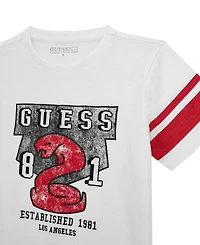 Guess Big Boys Slub Jersey Short Sleeve T-Shirt