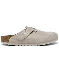 Birkenstock Women's Boston Soft Footbed Suede Leather Clogs from Finish Line