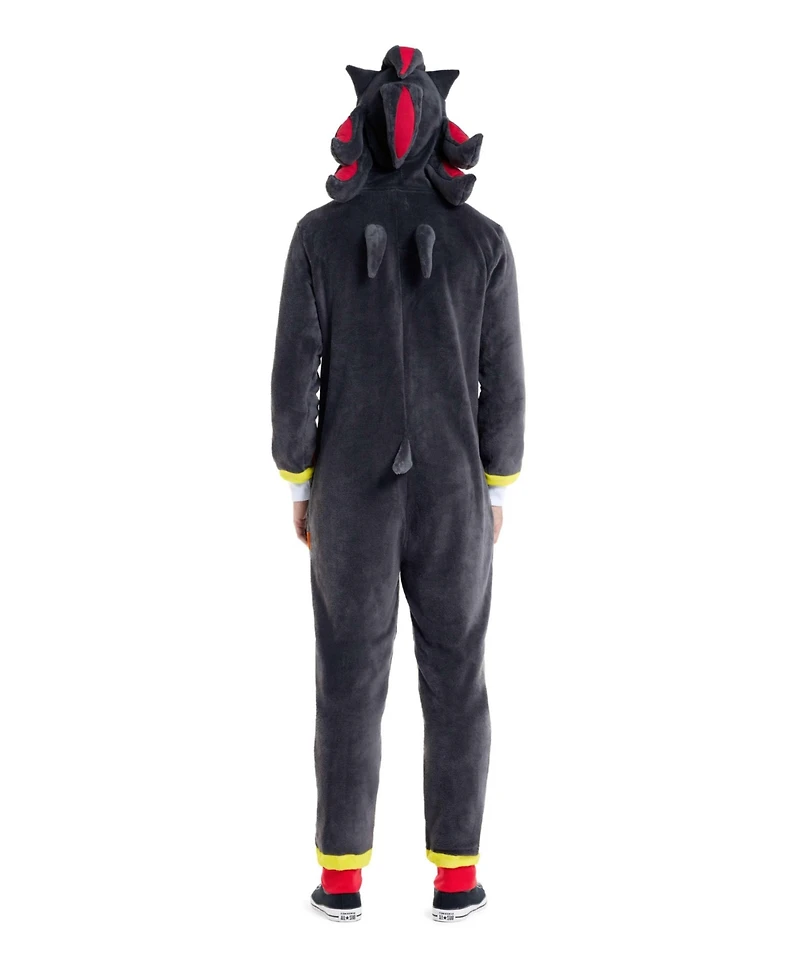 OppoSuits Men's Official Knuckles Union Suit - Sonic the Hedgehog Body for Adults Red
