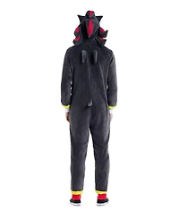 OppoSuits Men's Official Knuckles Union Suit - Sonic the Hedgehog Body for Adults Red