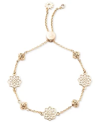 Marchesa Gold-Tone Filigree Slider Bracelet