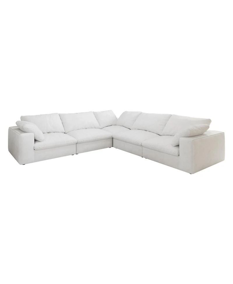 Streamdale Cloud Sectional Sofa Comfortable V-Shaped for Living Areas