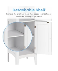 Freestanding Bathroom Storage Cabinet for Kitchen and Living Room