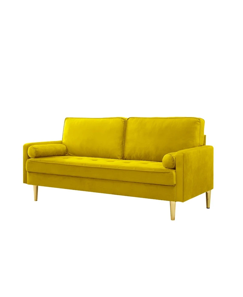 Streamdale Velvet Sofa 65 inch