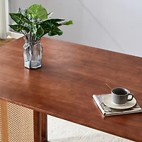 Streamdale Retro Solid Wood Dining Table/Desk Chinese Country Charm