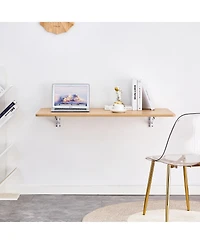 Wall-Mounted Folding Utility Table: Versatile Solution for Small Spaces