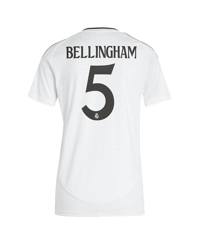 Adidas Women's Jude Bellingham White Real Madrid 2024/25 Home Replica Player Jersey